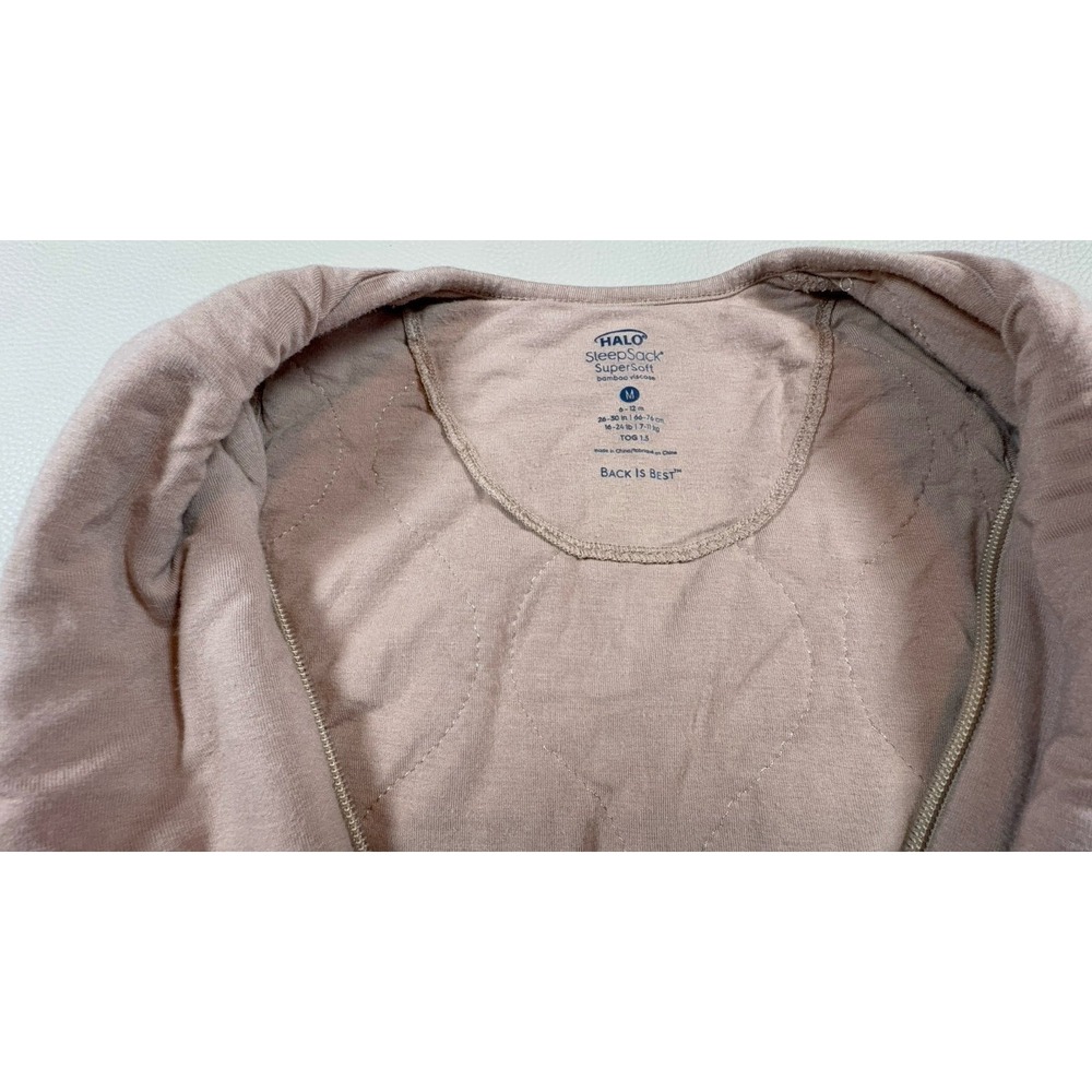 TWO Halo wearable blanket super soft Bamboo TOG 1.5. Bamboo Viscose size medium - Picture 6 of 12